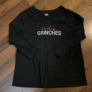 Drink up Grinches long sleeve t-shirt